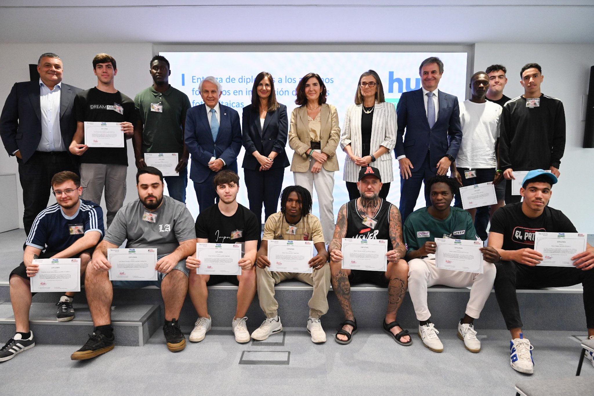 grupo a la presentacion del Hub Empleo Verde en Andalucía
