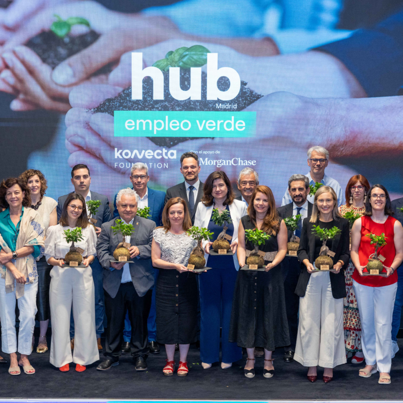“Hub Empleo Verde” en Madrid con el apoyo de JPMorganChase